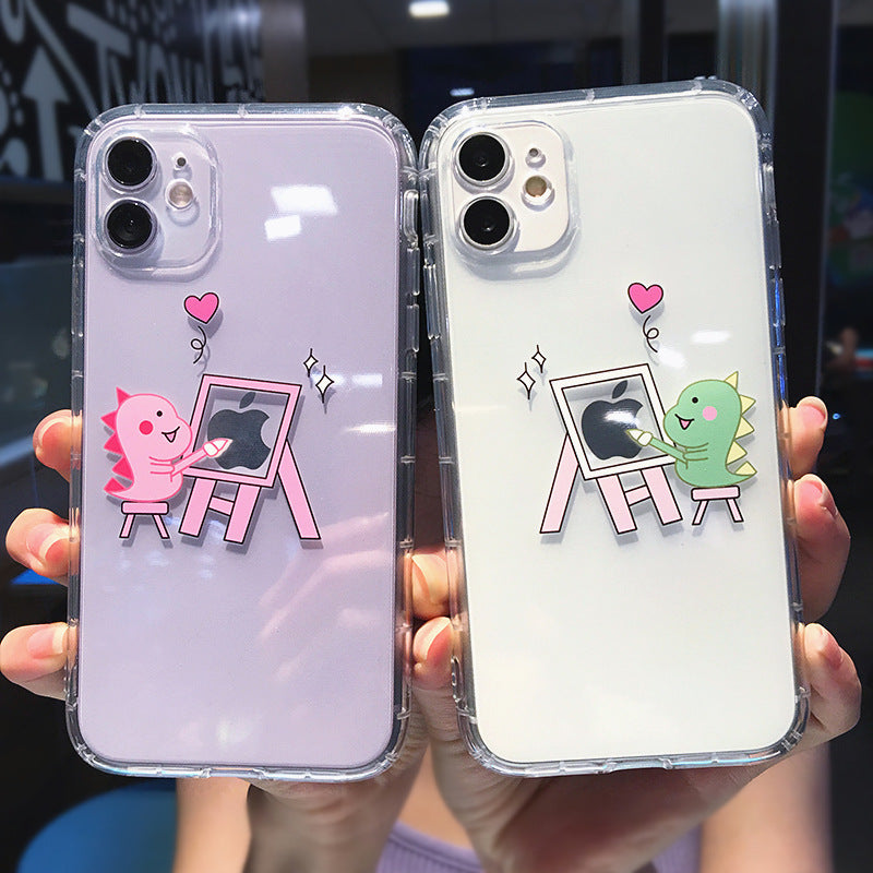 Softcase Transparent Case with FAITH Phrase for iPhone X XR XS 11