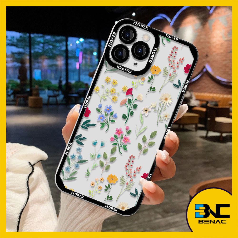 Softcase TPU Floral Pattern Case for iPhone 14 13 12 11 Pro Max