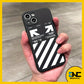 Soft Silicone Stylish Anti-drop Phone Case with Black and White Line Design Motif for iPhone 15 14 13 12 11 Pro Max X XR XS XSMAX SE20 SE22 7 8 Plus