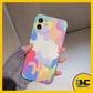 Soft Case Colorfull Rainbow for Iphone 1/12/13/14 7/8 Plus SE 2020 X/XS/XR Silicone Material
