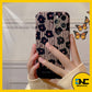 Softcase Black Little Flower Slim Hard Silicone TPU Phone Case for iPhone 14 13 12 11 Promax