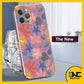 Interesting Square flower pattern Soft Silicone Case for iPhone 11 12 13 14 Pro Max X XS XR 7 8 6 Plus SE 2020