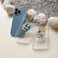 Softcase with cute dogs for iPhone X XR XS 11 12 13 14 Pro Max 14 Plus 7 8 Plus SE 2020