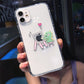 Softcase Creative Painting Dinosaur Transparent iPhone Case for Iphone X XR XS 11 12 13 14 Pro Max 14 Plus 7 8 Plus SE 2020